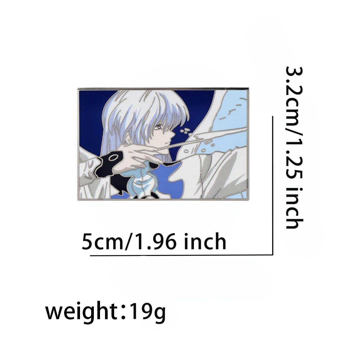 Yukito Sakura Enamel Pins Brooches for Backpacks and Clothing Accessories Gifts