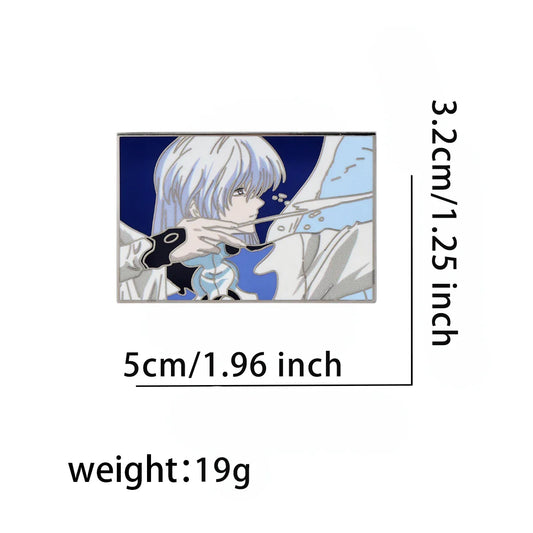 Yukito Sakura Enamel Pins Brooches for Backpacks and Clothing Accessories Gifts