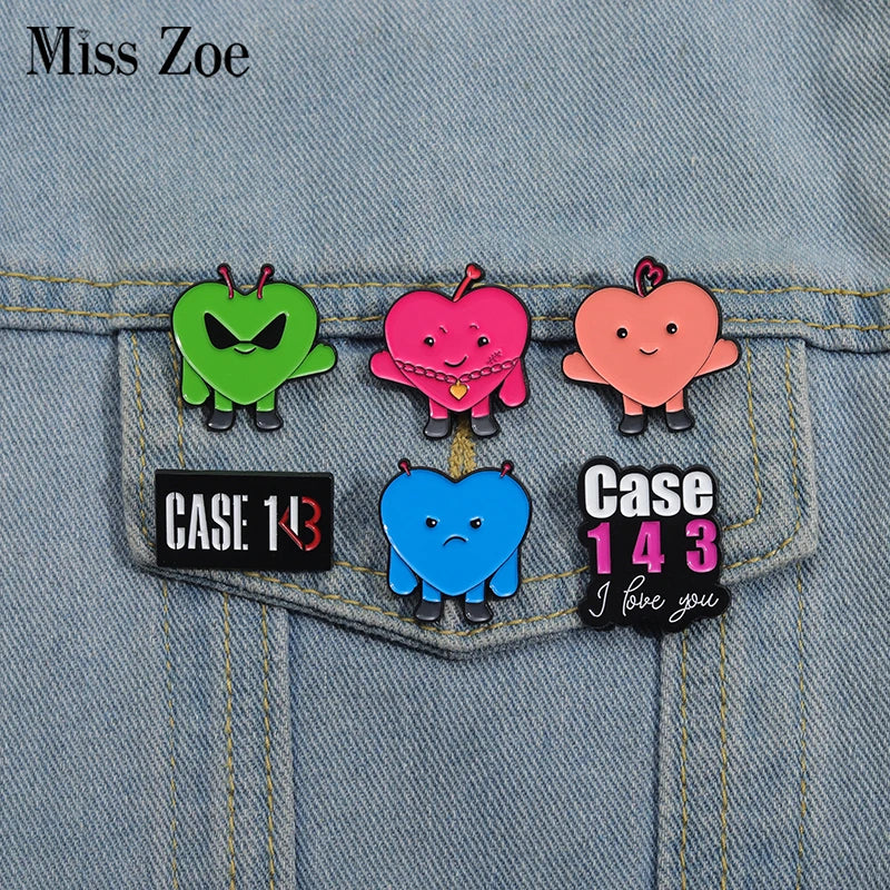 143 Boy Band Enamel Pins Custom Character Brooches Lapel Badges Cartoon Jewelry Gift for Fans