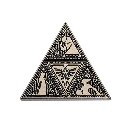 ZELDA SHIELD Enamel Pins Custom Anime Game Brooches Lapel Badges Jewelry Gift