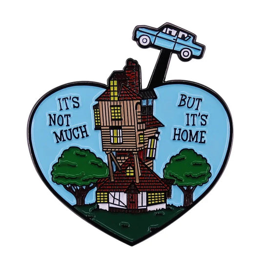 Magic Castle Enamel Pins Fantasy Anime Lapel Brooch Badge Gifts