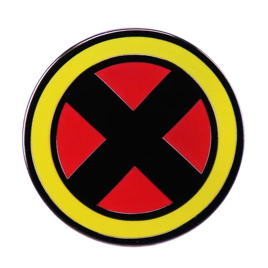 X-Men Anime Logo Enamel Lapel Pins Brooch Jewelry Badges Accessories