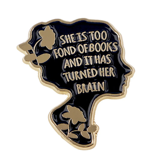Women Power Enamel Pin Female Quotes Lapel Badge Fashion Jewelry Gift