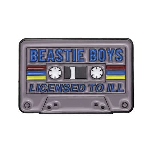 90s Music Tape Enamel Pin Nostalgic Brooch Lapel Pin Gift