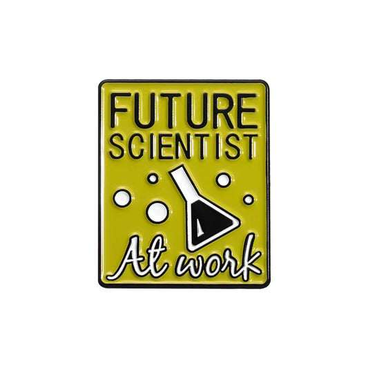 Science Beaker Enamel Pin Lapel Badge Jewelry Wholesale