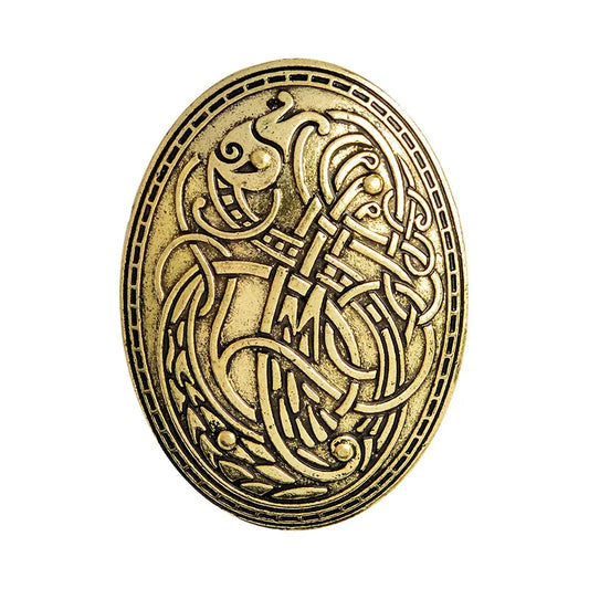 Wolf Totem Enamel Lapel Pins Badge Jewelry Gifts Wholesale Free Shipping