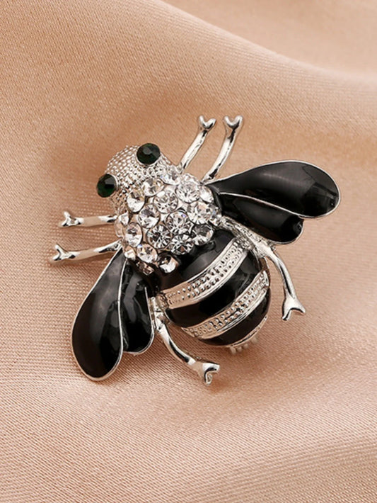 Women's Trendy Bee Pearl Brooch for Fashion, Party, Gift