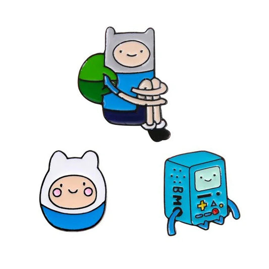 Adventure Cartoon Brooch Bag Accessories Personalized Metal Badge