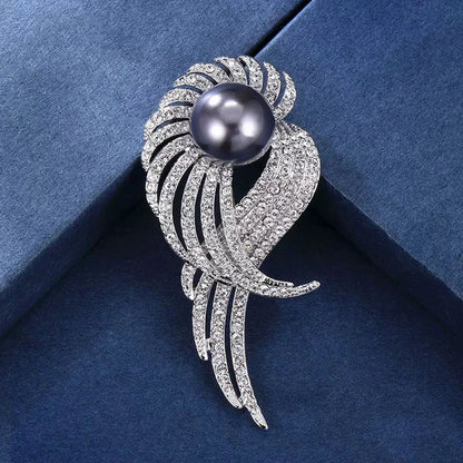 Women's Tulip Flower Brooch Pin for Coat