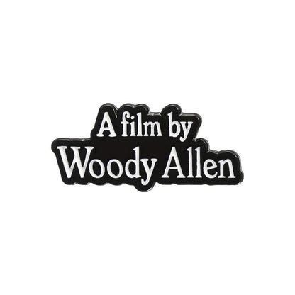 Woody Allen Film Director Enamel Pin Comedy Brooch Fashion Jewelry Gift