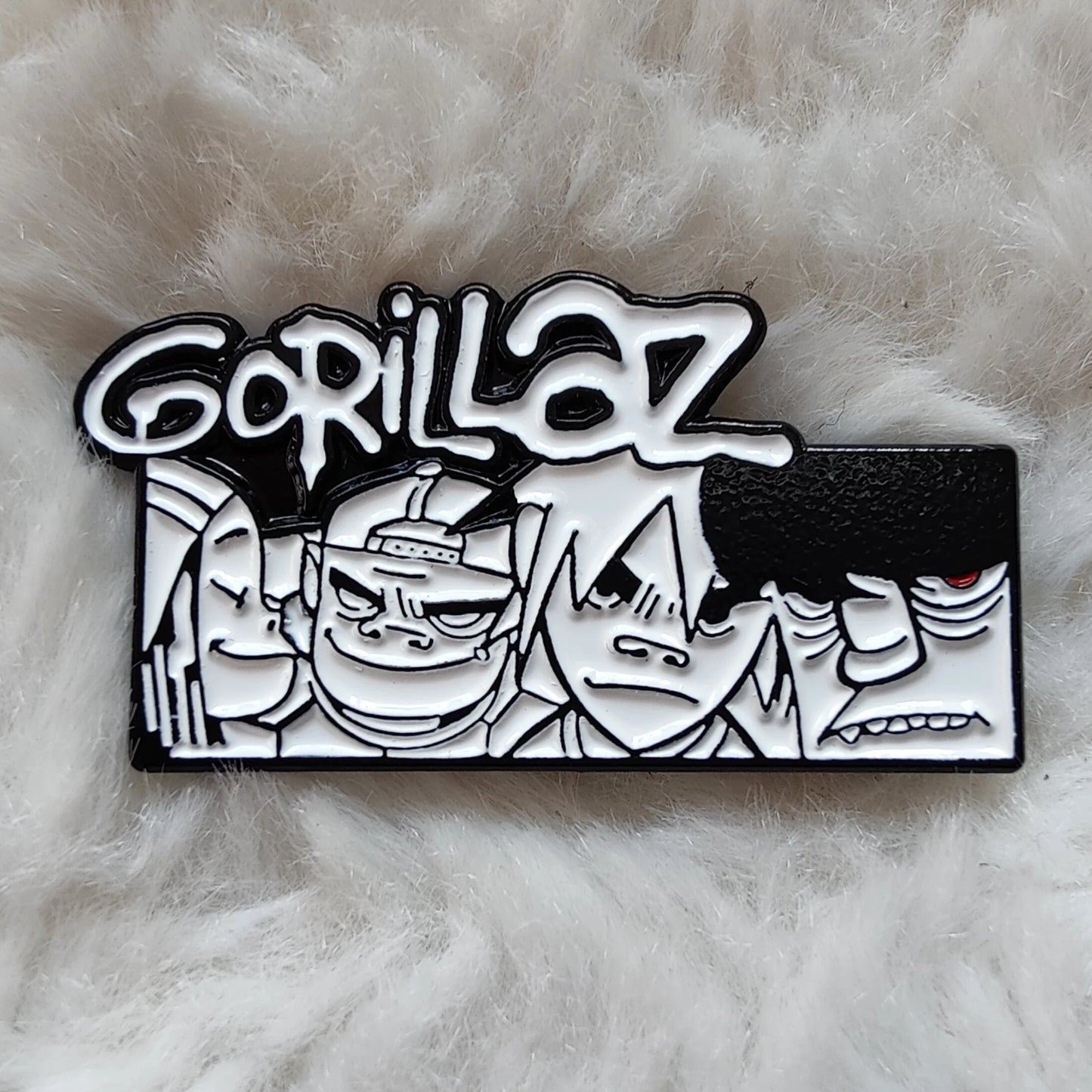 Gorillaz Anime Metal Enamel Brooch Pin Accessories