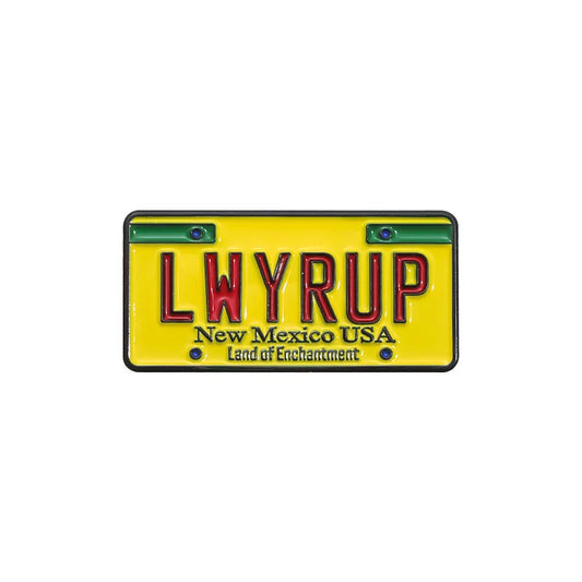 Yellow License Plate Enamel Pin World's 2nd Best Lawyer Coffee Cup Brooch Lapel Badge Jewelry Gifts