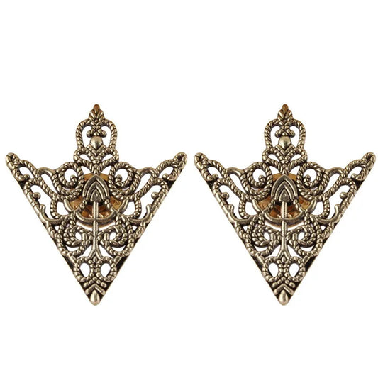 Women's Fashion Brooch Pin for Blouse Collar - Gold
