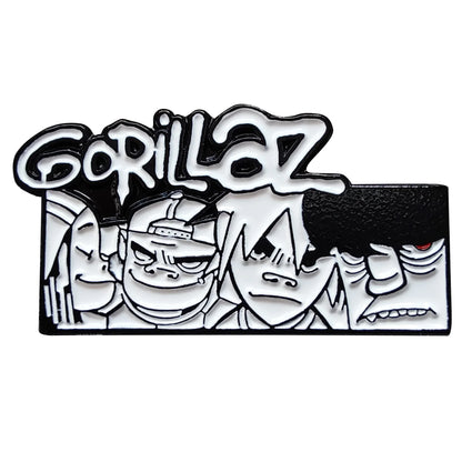 Gorillaz Anime Metal Enamel Brooch Pin Accessories